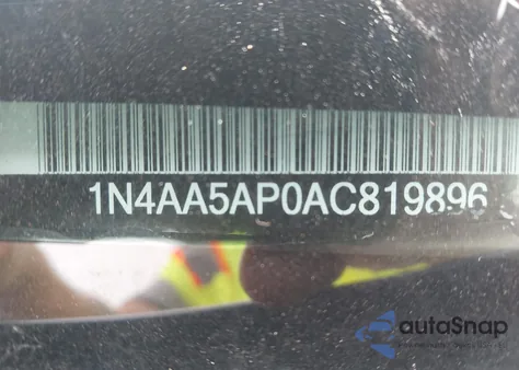 2010 Nissan Maxima 3.5 Sv z USA, uszkodzony, nr VIN 1N4AA5AP0AC819896